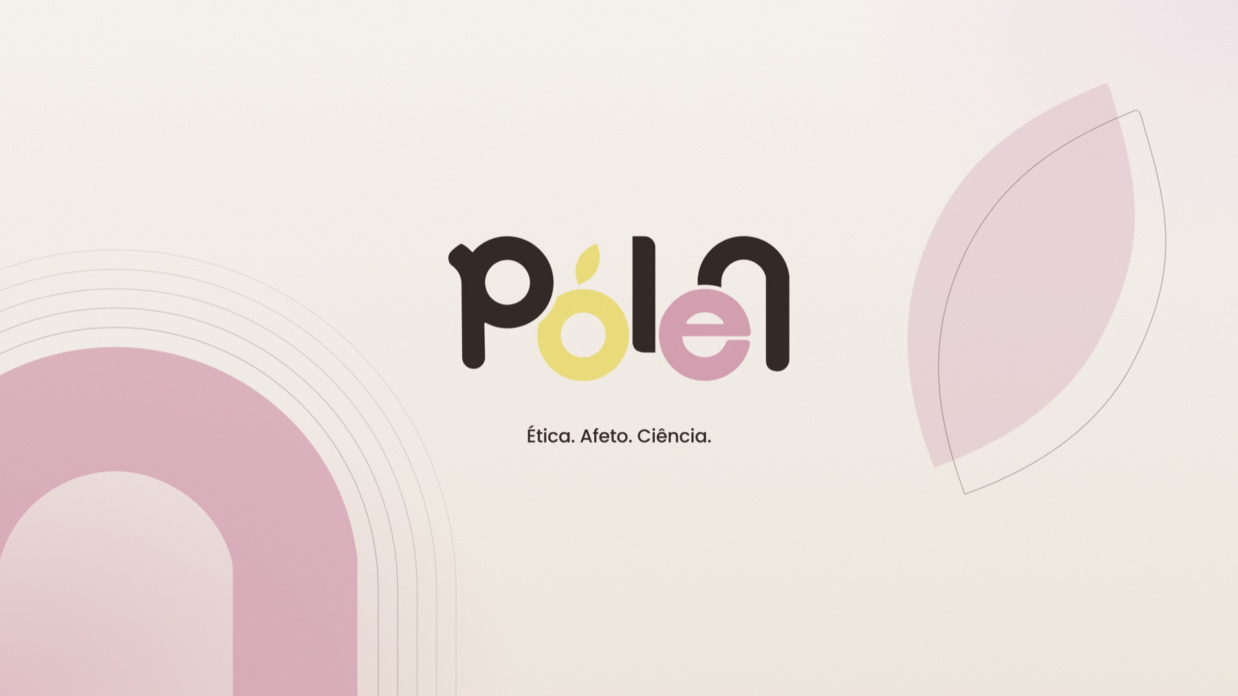 Pólen, identidade visual: capa