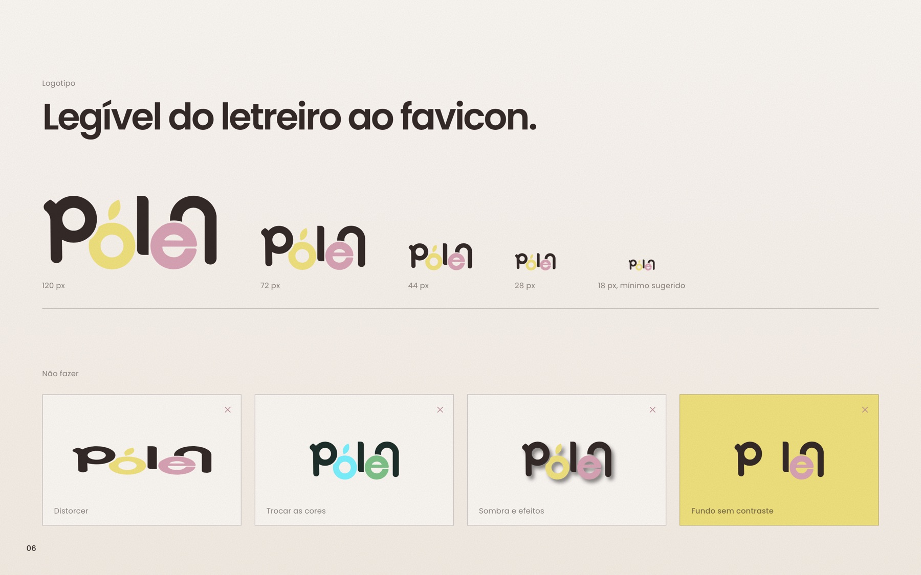 Prancha 7 do case Pólen